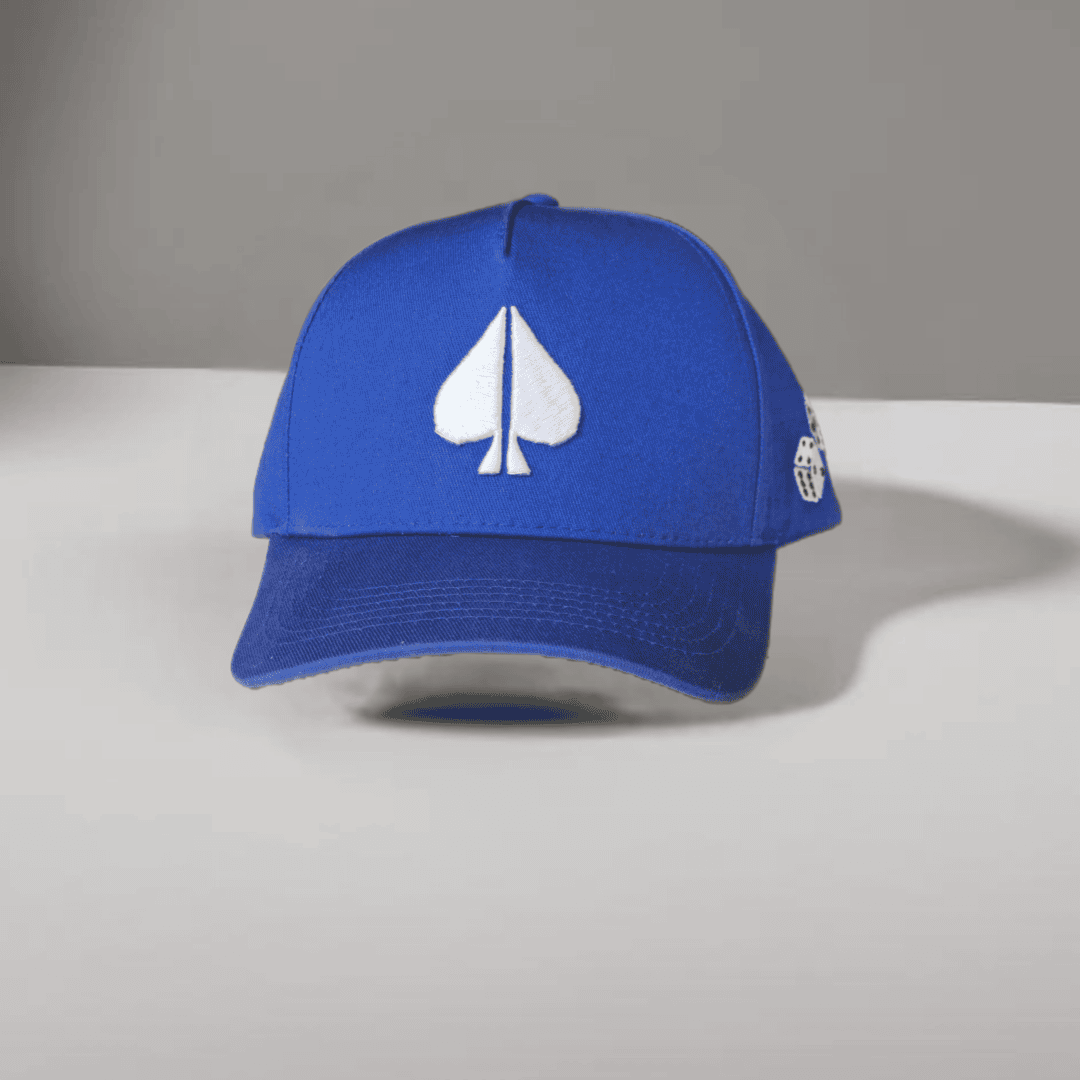 Blue High Stakes Panel Cap